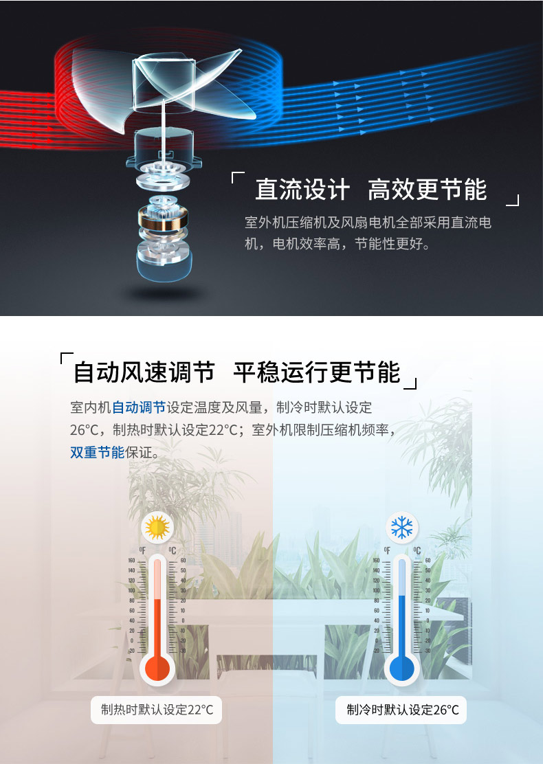 日立风管机大3匹家用中央空调一拖一ras-72fn9q变频客餐厅专用 白色