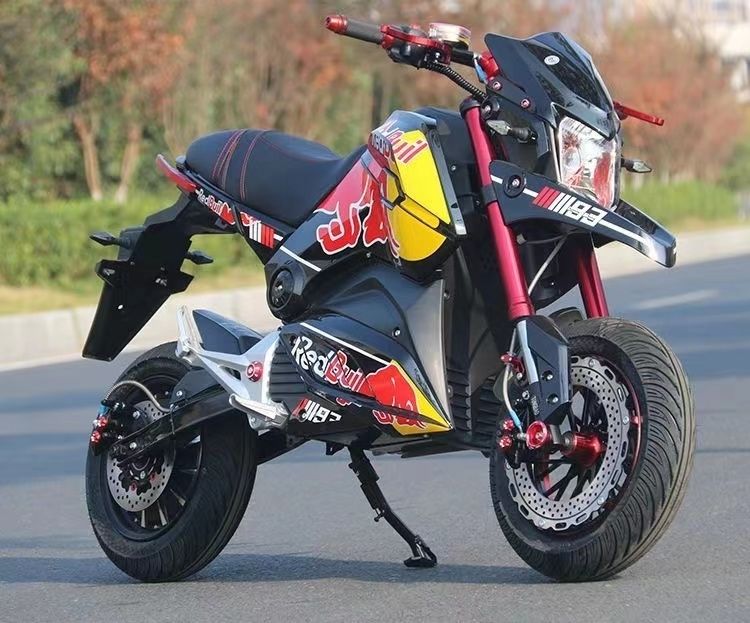 新款猴子电动车m5电动摩托车72v96v男女成人小电瓶车大功率可上牌