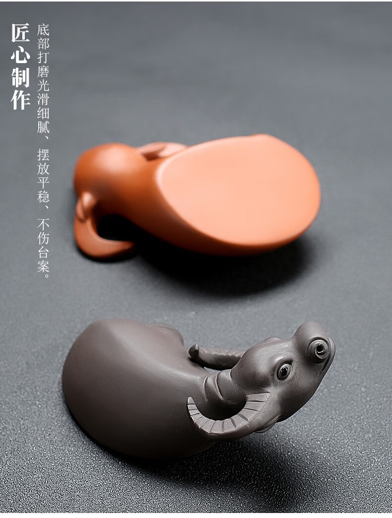 金杞同款紫砂茶宠卧牛摆件茶玩手工精品十二生肖牛可养茶盘茶艺摆件