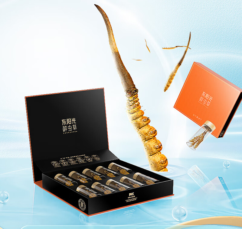 东阳光鲜虫草 冬虫夏草 干鲜草 虫草 天赐的声音 虫草煲汤 探病 送礼