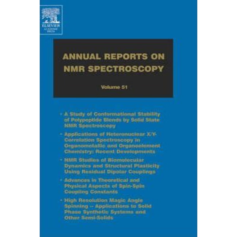 预订Annual Reports on NMR Spectroscopy