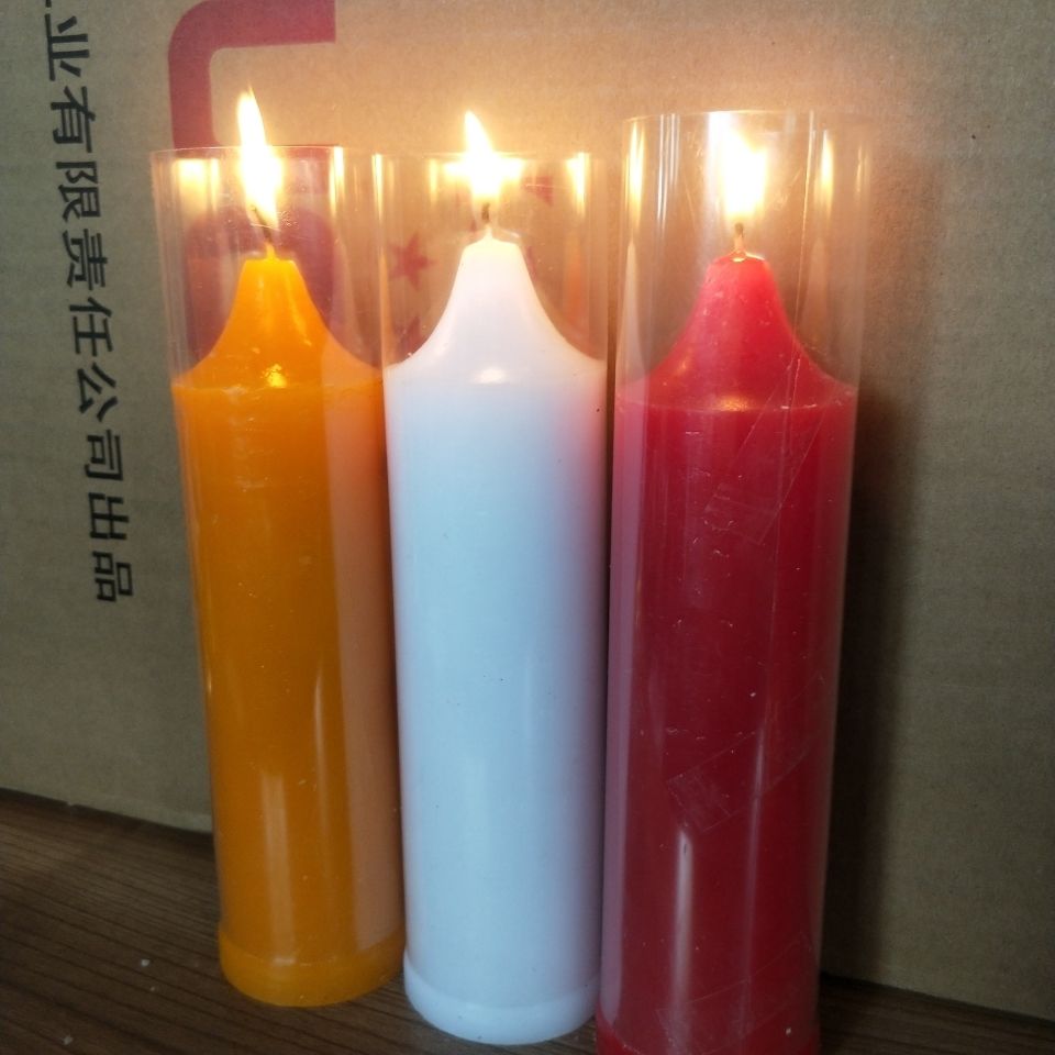 家用照明蜡烛超大蜡烛点艾草针灸蜡烛红色黄色白色大蜡烛加粗蜡小70