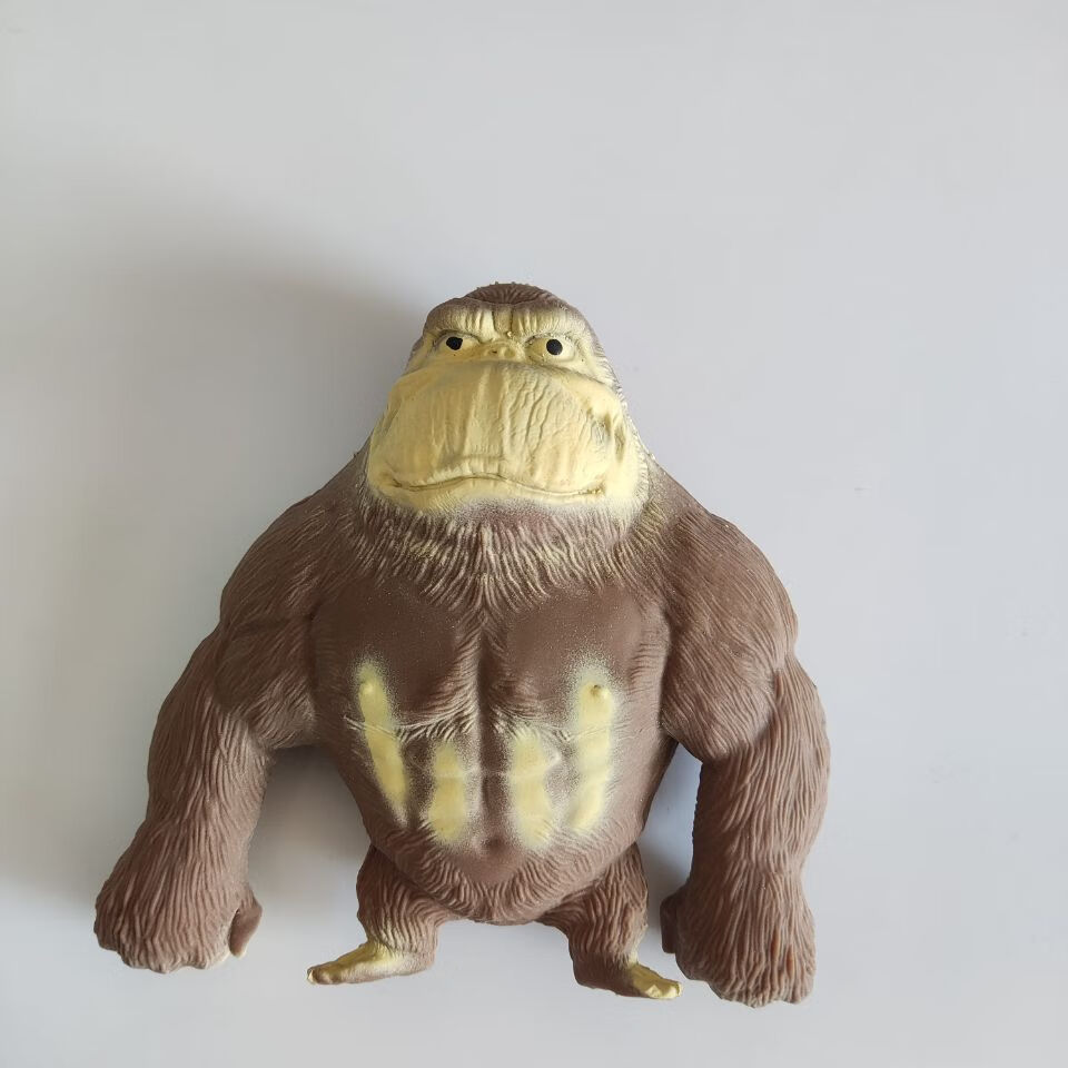 玩具抖音同款网红王总减压捏捏乐创意发泄慢回弹玩具 狂野之猩单个