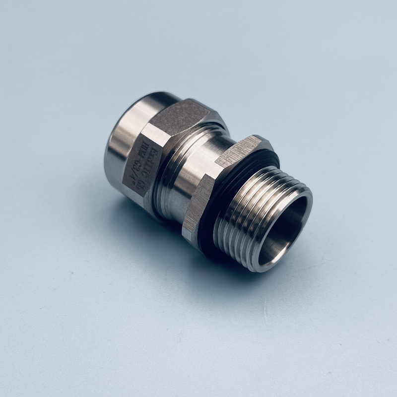 304不锈钢防水防爆电缆接头格兰头金属密封填料函固头葛兰m20g3/4g1/2