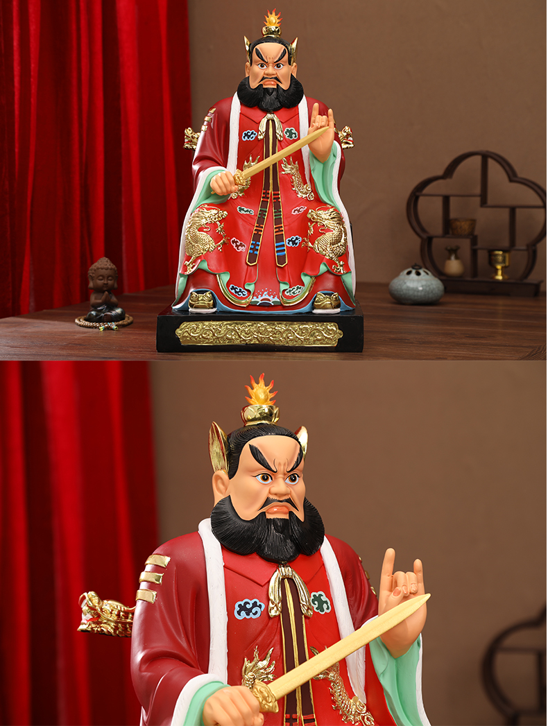 佛像摆家用佛像龙虎山天师府摆件 12寸_30cm_艺体龙虎山张天师【图片