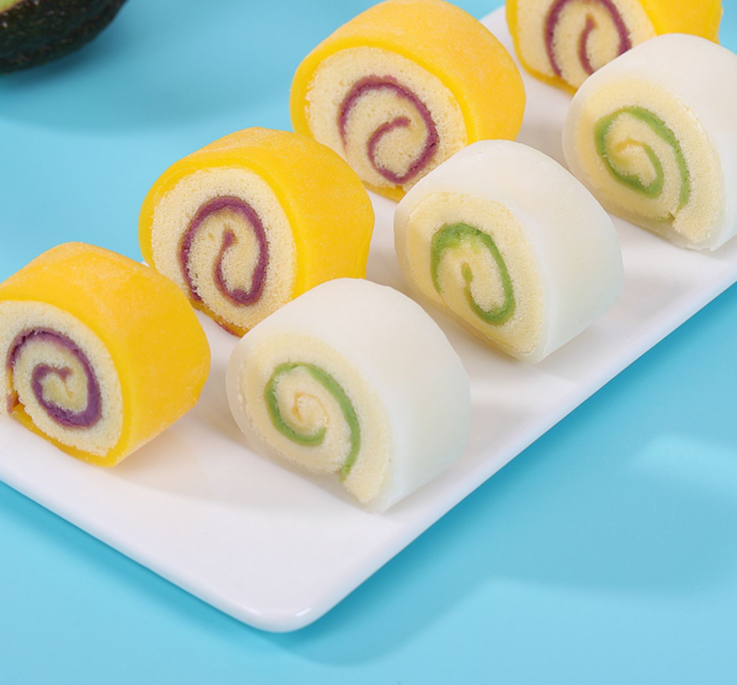 白玉卷冰皮面包整箱早餐即食小零食小吃休闲食品麻薯月亮点心抖音同款