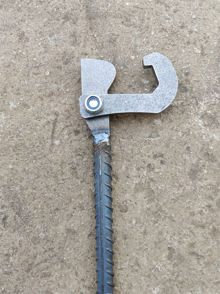 定制铝模板合模器拼装拉模器组合工具螺纹钢筋钩撬棍抓钩建筑16粗六棱