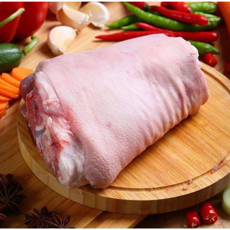 猪肘子猪蹄膀生鲜新鲜冷冻猪前肘土猪肉农家土猪后肘2只猪肘约35斤