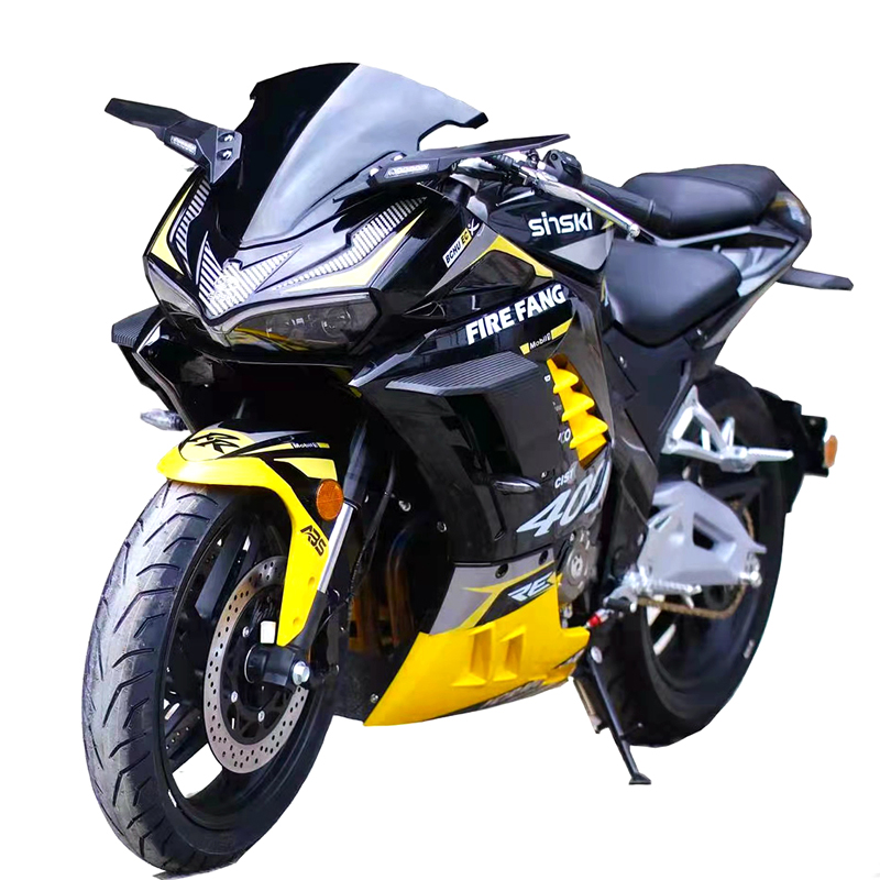 全新新世纪火牙400摩托车跑车蛟龙2代摩托车机车400cc双缸水冷小忍者