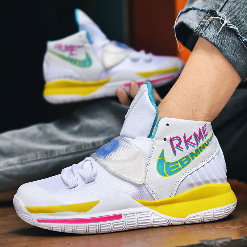 官方舰店欧文7代水泥地篮球鞋艺术鸳鸯男女实战球鞋kyrie6声音摩擦不