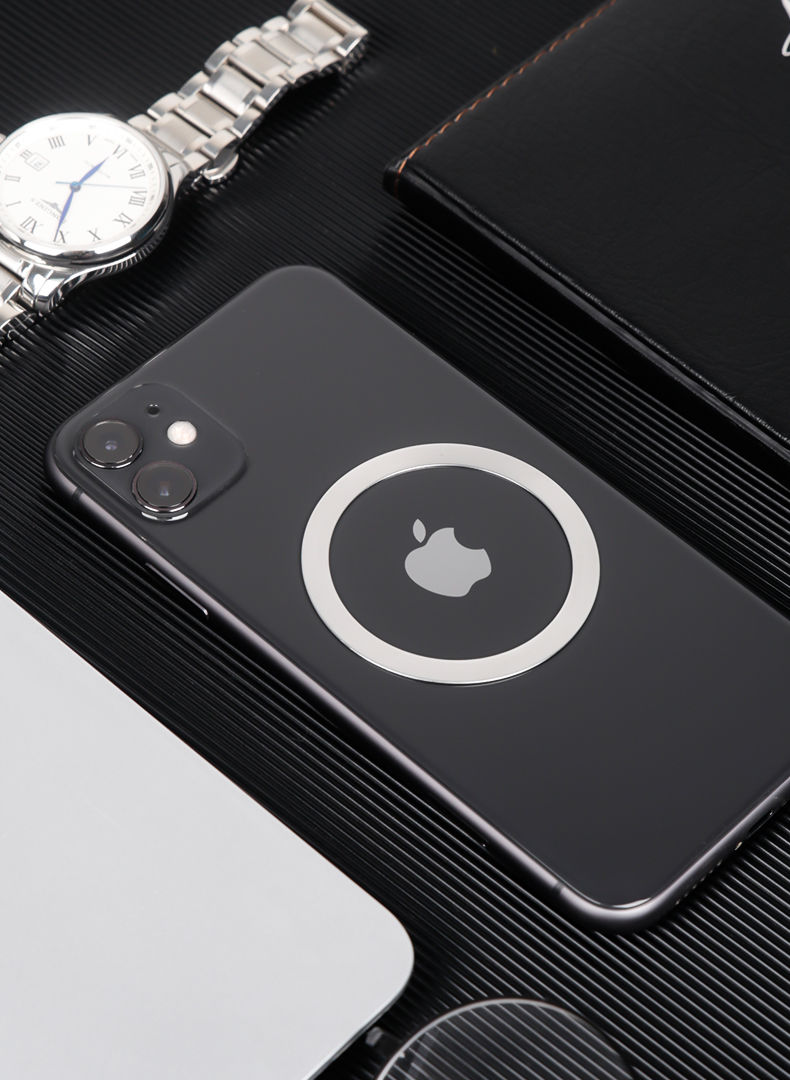 手机磁吸环苹果magsafe引磁片iphone12无线充电磁铁车载支架贴圈磁铁