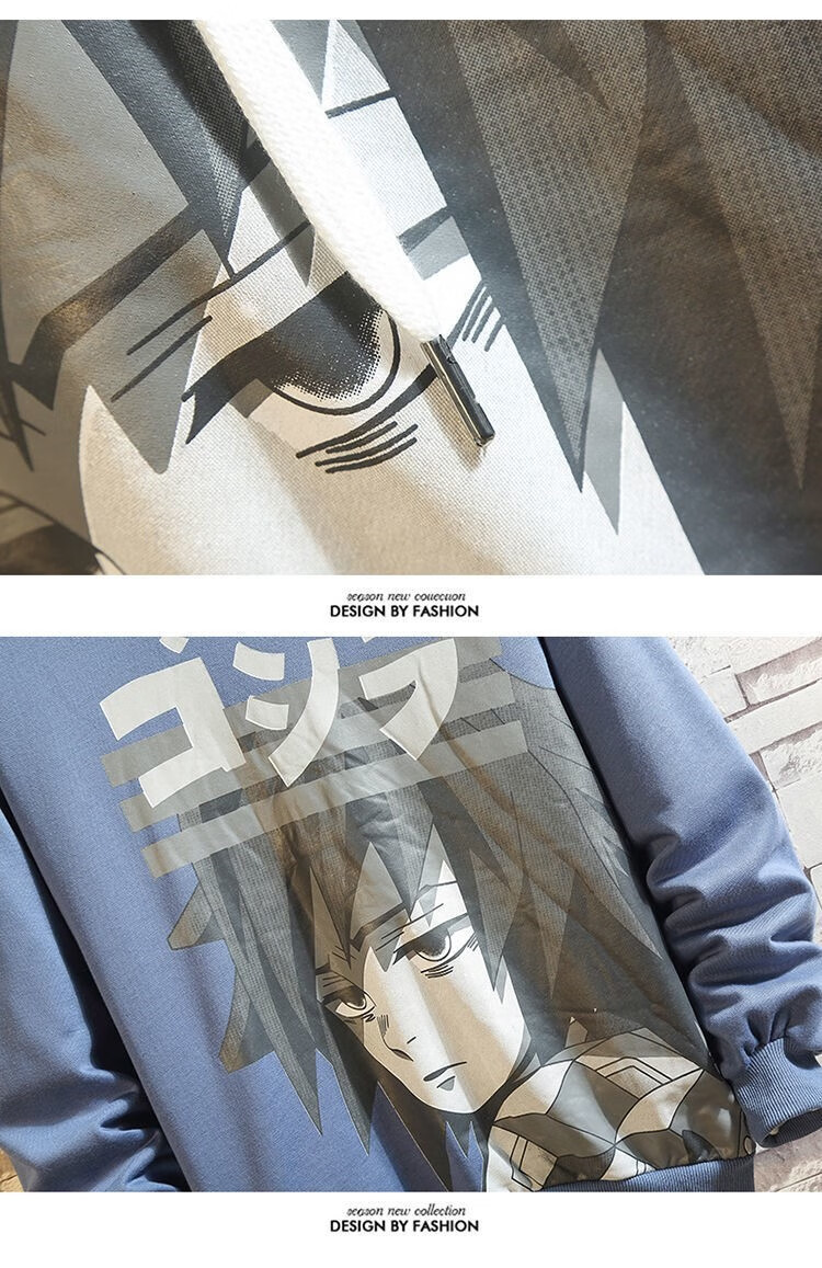 卫衣衣服鬼灭之刃外套富冈义勇连帽卫衣动漫二次元潮牌上衣服薄款加绒