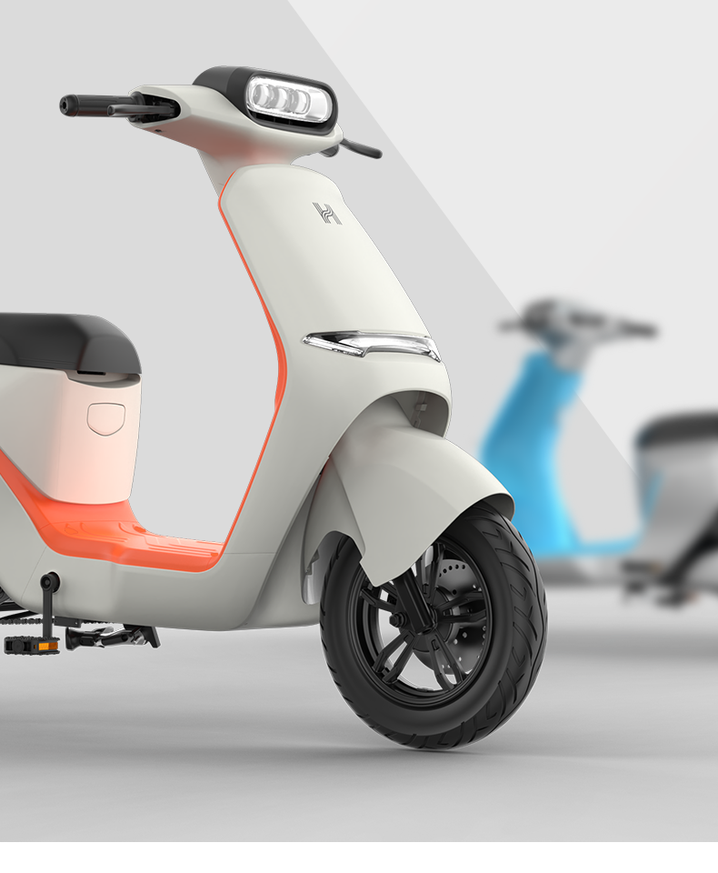 哈啰棒途电动车a80新国标电动自行车长续航锂电池智能亲子电动车金属