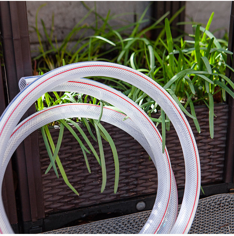 四分软胶水管六分园艺管浇花种菜用防爆蛇皮水带耐寒抗晒管子hkml六分