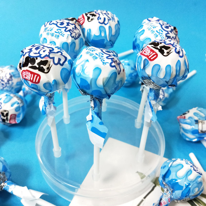 老酸奶棒棒糖30支桶装16克一支奶味糖果怀旧零食奶糖 老酸奶20散装 老