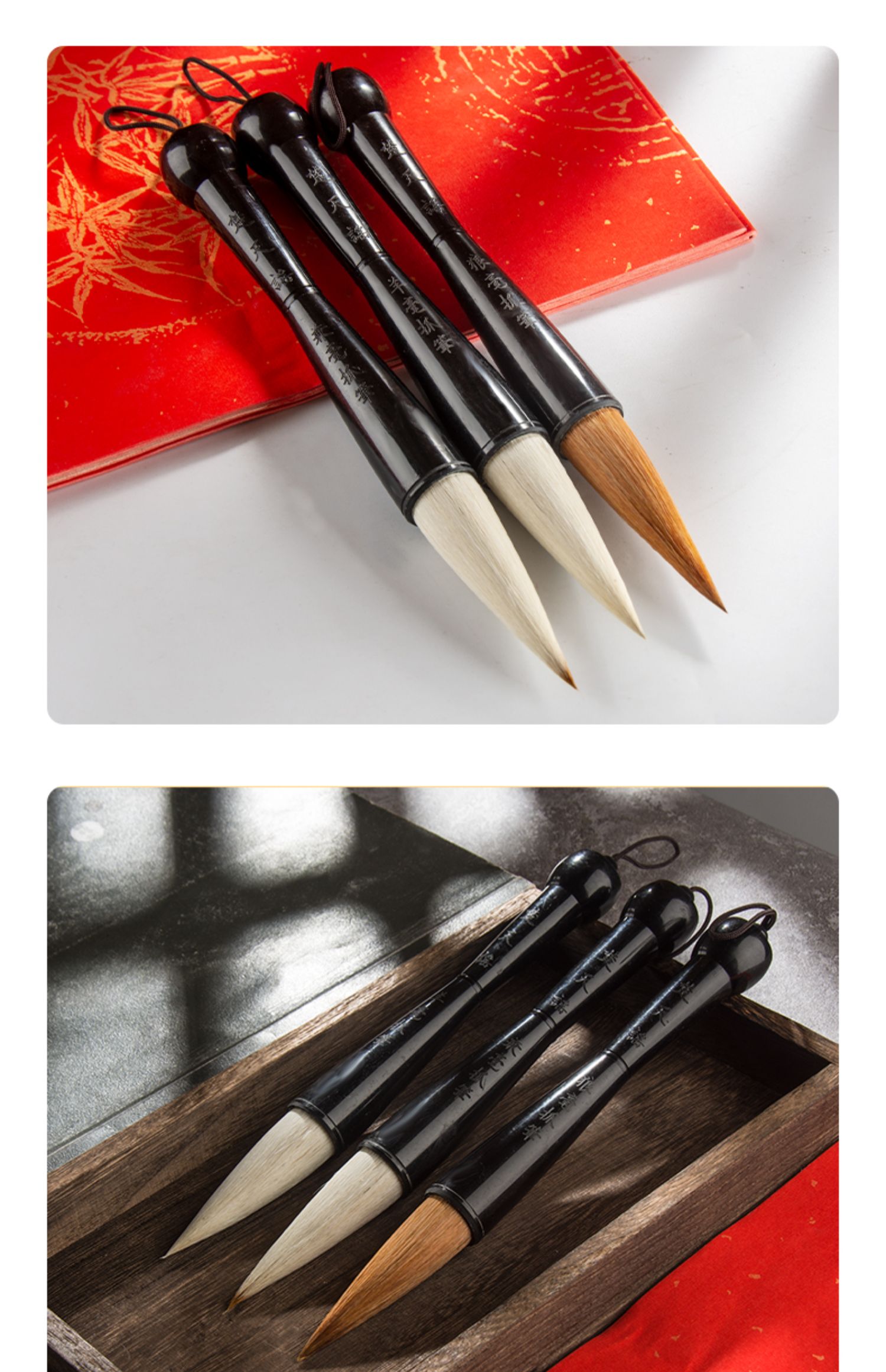 bgtqz大毛笔狼毫兼毫羊毫专业级特大号斗笔大号书法国画大提斗抓笔