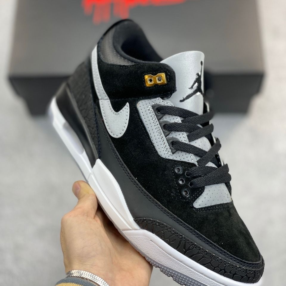 aj3反光黑水泥爆裂纹气垫板鞋 36【图片 价格 品牌 报价】-京东