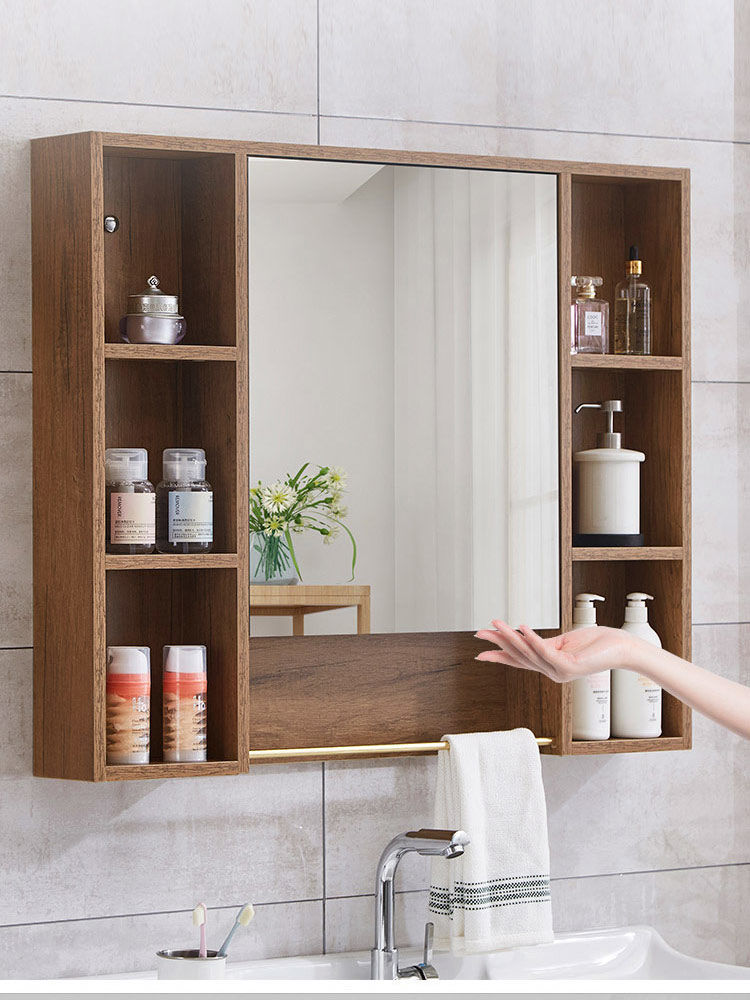 asnaghi 简约实木钢琴烤漆卫生间浴室柜厕所洗手盆柜组合洗漱台镜子