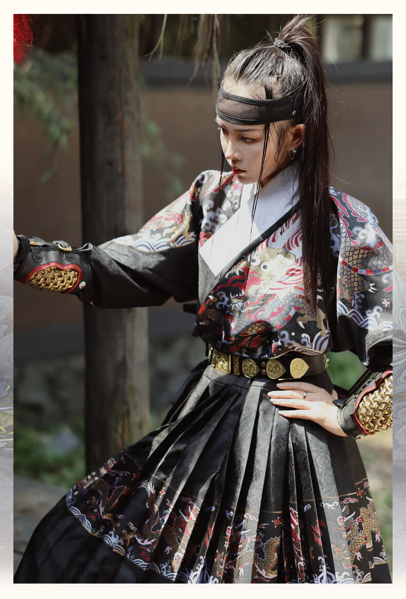 飞鱼服男 汉梦归金蟒曳撒贴里男女同款飞鱼服蟒袍重工妆花织金明制