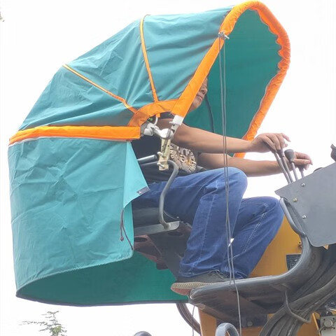 適用隨車吊摺疊車篷電動三輪車鵬遮陽避雨棚老年助力車晴雨棚車篷寬55