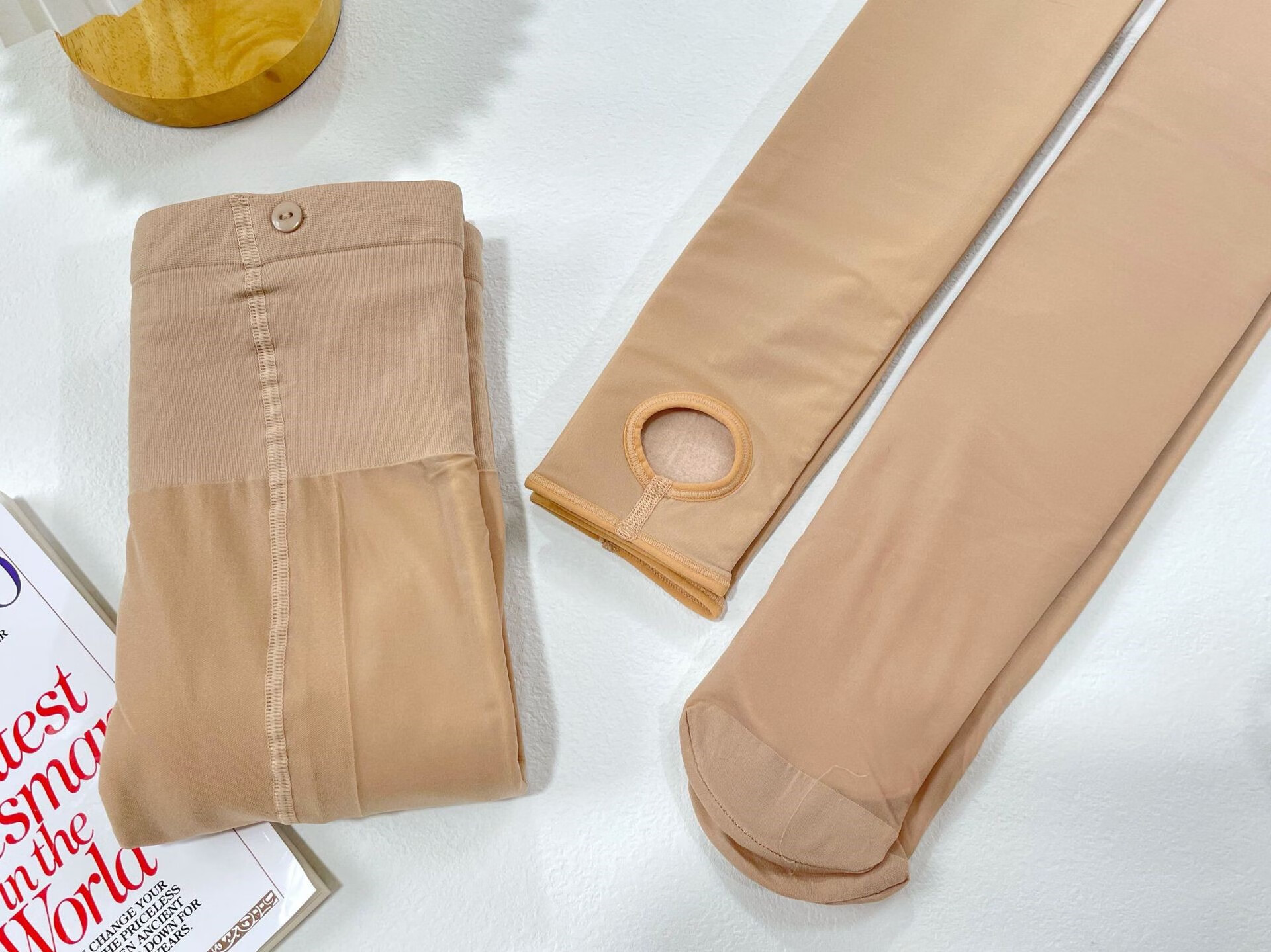 傲寒光腿神器女秋冬双层可替换加绒加厚肉色逼真打底光腿袜觅橘 深