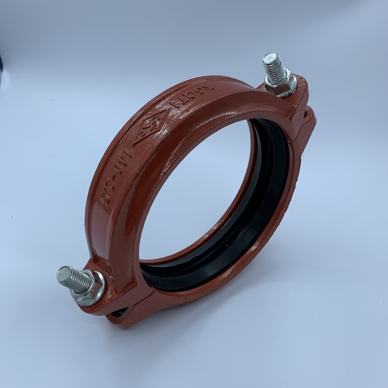 沟槽卡箍 管箍 消防管道卡箍 水管抱箍 dn65 80 100 125 150 200 dn