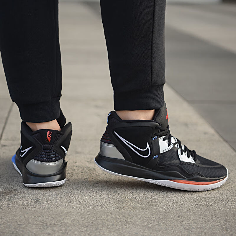 纪觅新款kyrie 8 欧文8代篮球鞋耐磨减震摩擦有声zoom气垫中帮男女