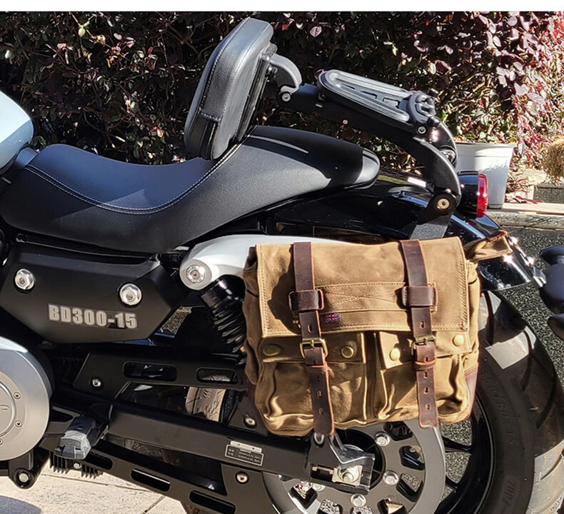 苍云500边包摩托车金吉拉300高金灰石防磨轮胎改装通用防护支架子