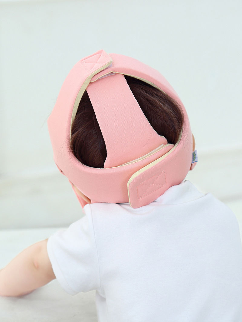 君吻小孩学走路防摔头盔婴儿头盔宝宝学步护头摔帽安全帽护头帽小孩学