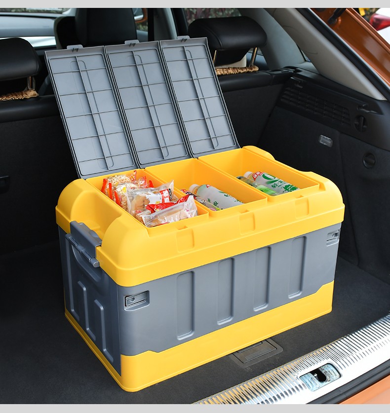 汽车后备箱储物箱收纳盒车载神器车用整理尾箱车内必备装饰用品大全