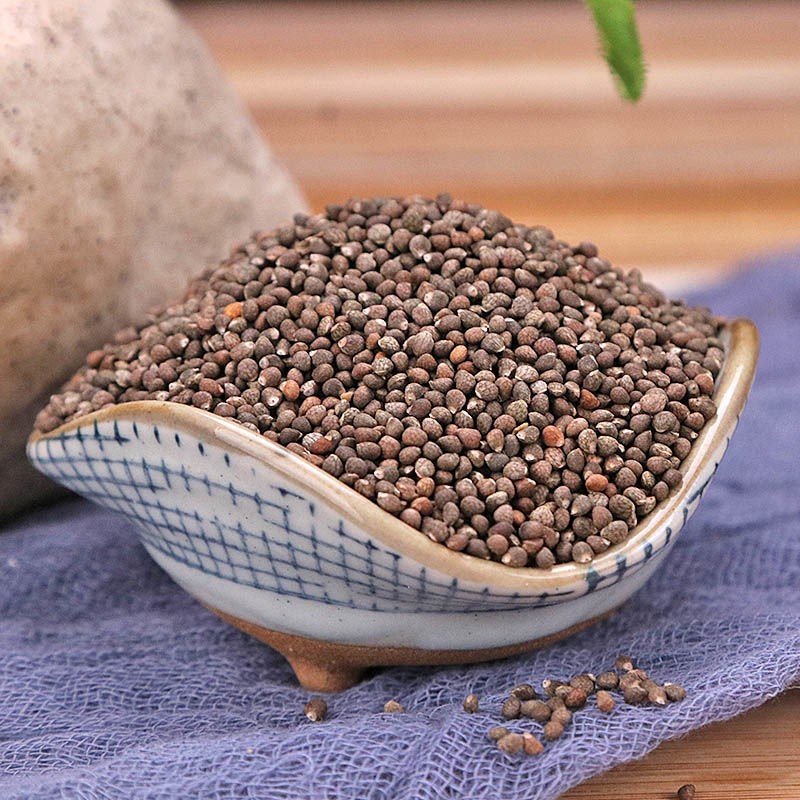 亳泽堂 紫苏子 黑苏子 野麻子 生紫苏籽 中药材250克【图片 价格 品牌