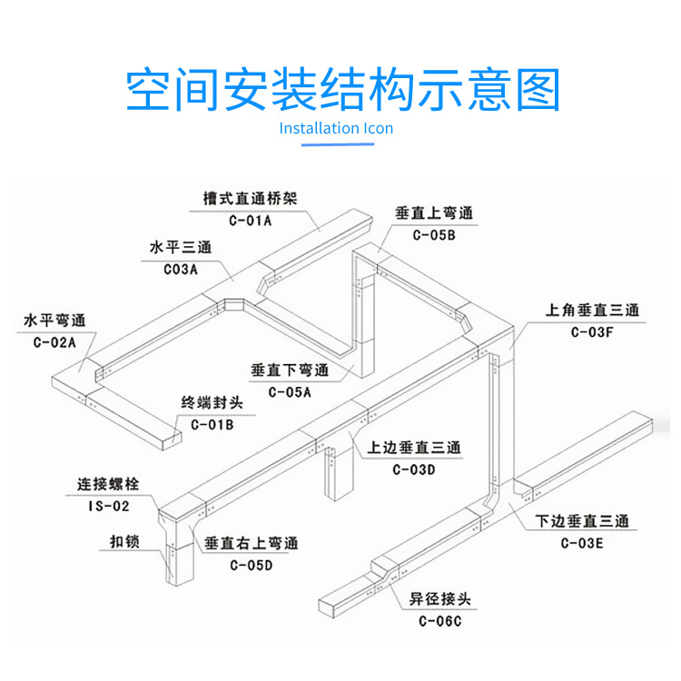 托盘式镀锌桥架槽式桥架明线走线槽 线槽喷塑金属走电线槽【图片 价格