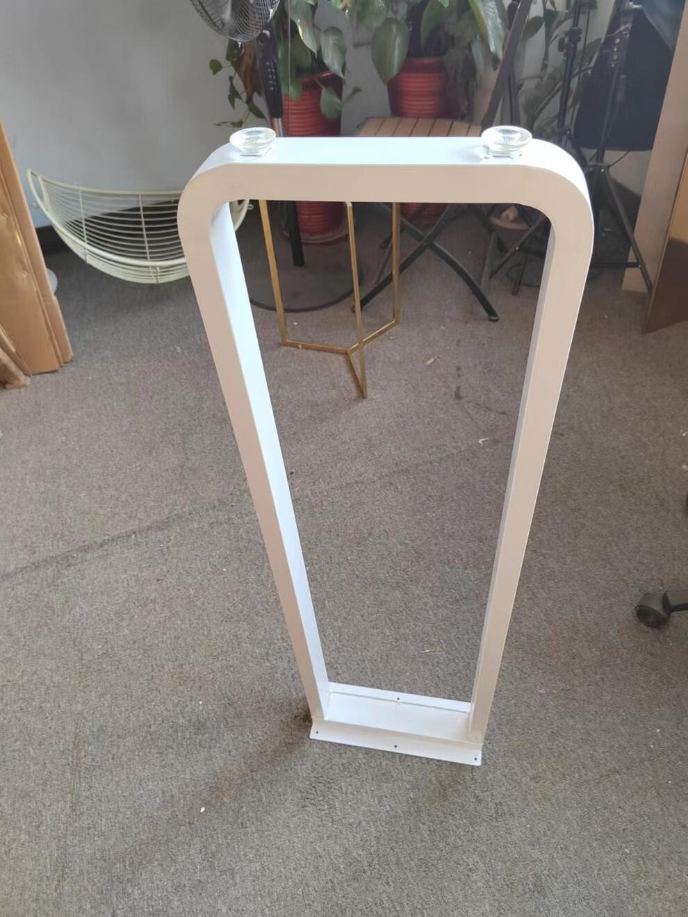 欧格达(ougeda)铁艺桌腿支架金属桌脚桌子腿梳妆台脚架吧台脚支撑柱