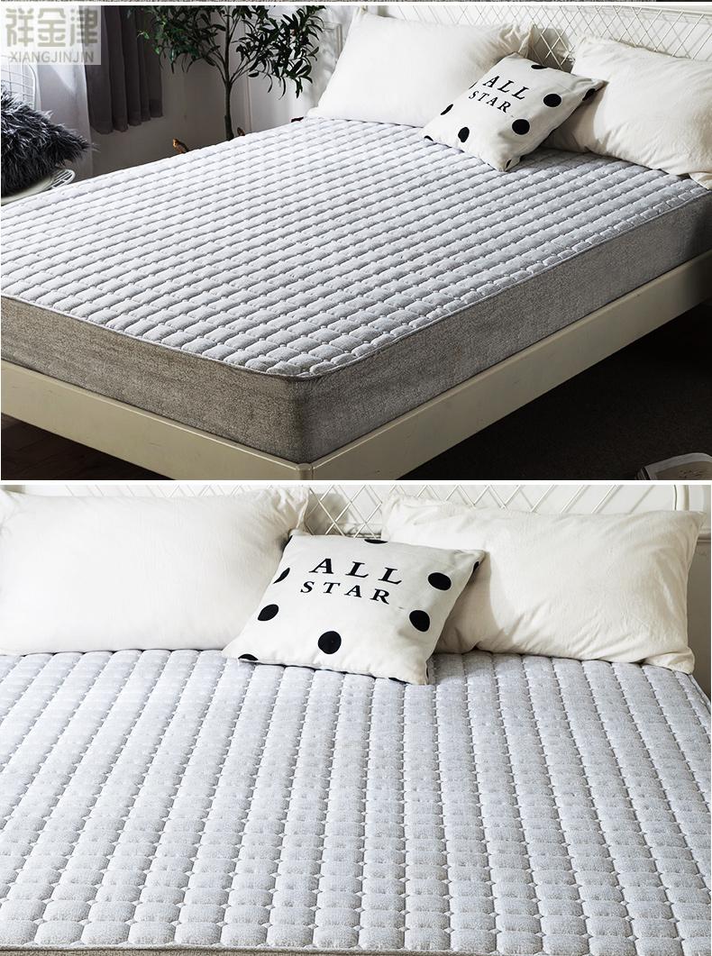 京选质造 新款小绵羊3d透气恒适床垫加厚床·笠防护单人防滑0.9床垫1.