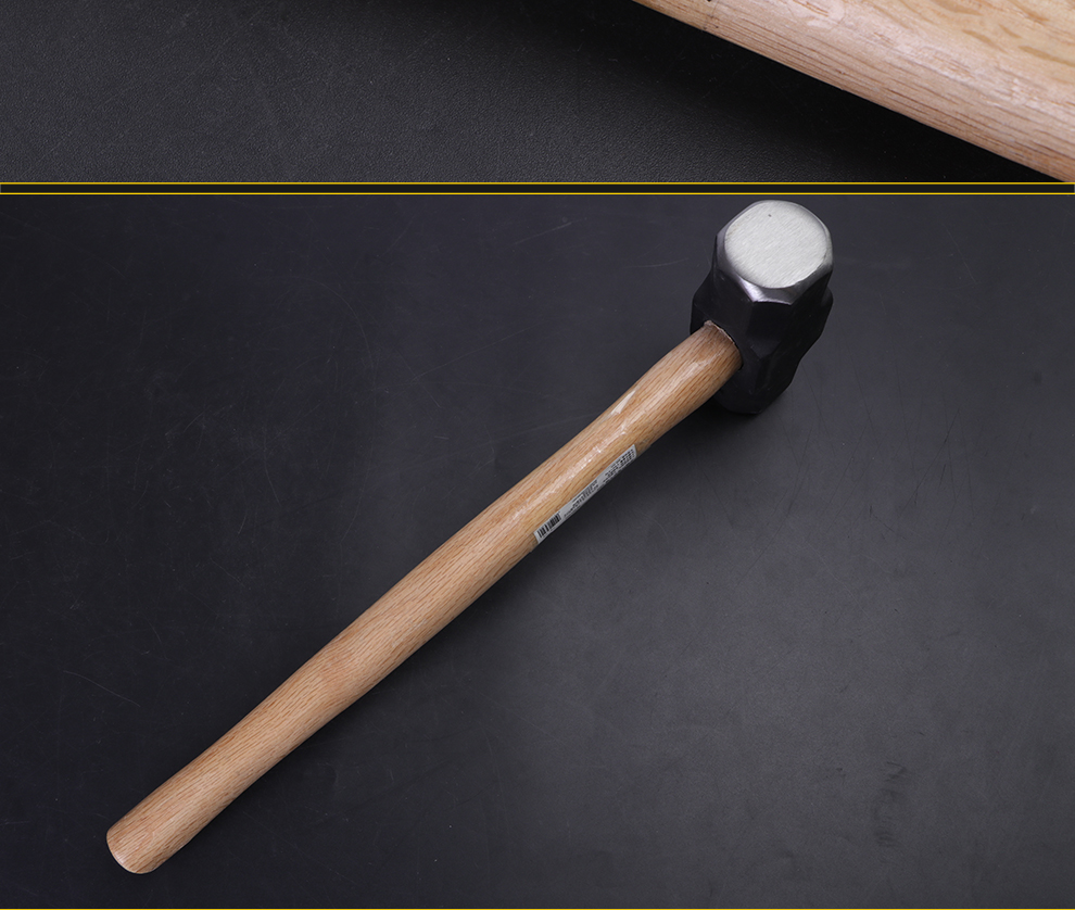 史丹利(stanley) 木柄八角石工锤大铁锤八角锤榔头大锤五金敲击榔头