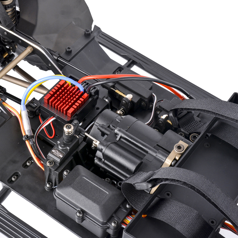 越野车差速锁18易控yk4082牧玛人rc遥控车攀爬车四驱门桥差速锁越野车