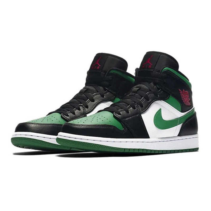 耐克(nike) air jordan 1 aj1 mid 小芝加哥休闲中帮男子篮球鞋