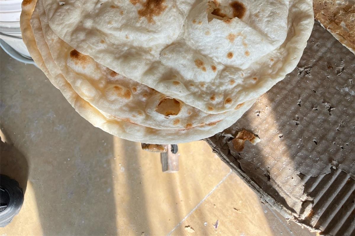 山东枣庄滕州山亭手工大烧饼圆烧饼老烧饼顺丰2斤10个 2斤10个烧饼