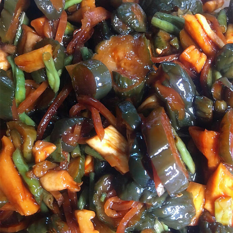 八宝菜 八宝酱菜 东北特产东北咸菜 酱八宝咸菜 酱八宝菜 酱菜下饭菜