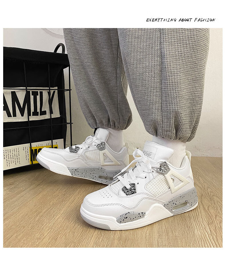 断码清仓 男鞋气垫运动鞋子男ins潮鞋秋季透气小众百搭休闲厚底增高