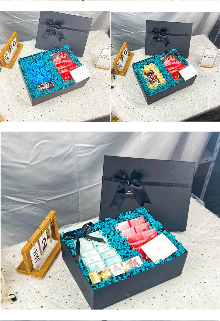 送男友花束烟礼盒七夕节送男生生日礼物炫赫门满天星放烟所有套餐均