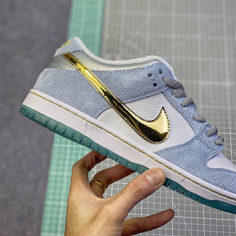 纯原sb dunk冰雪奇缘涡轮绿蓝男女鞋aj低帮情侣鞋运动鞋wonst 芝加哥