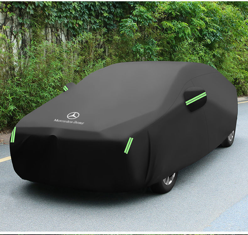 奔驰a180l c200l c260l e260l e300l glc260车衣车罩防晒防水加厚 月