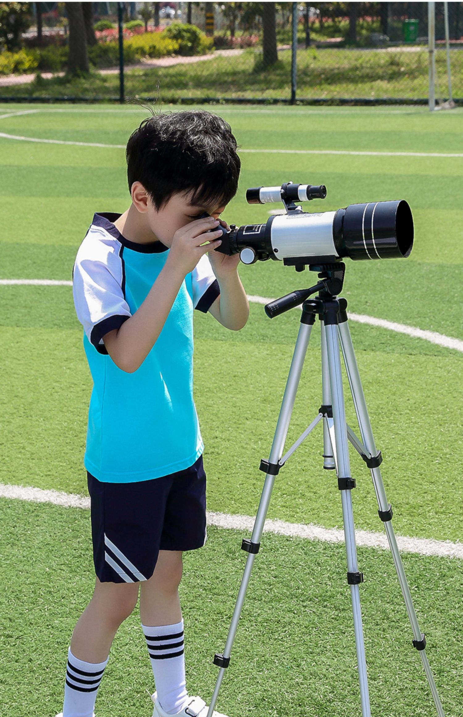 兒童小學生專業高清天文望遠鏡可觀星高倍眼觀太空小男孩聖誕玩具基礎