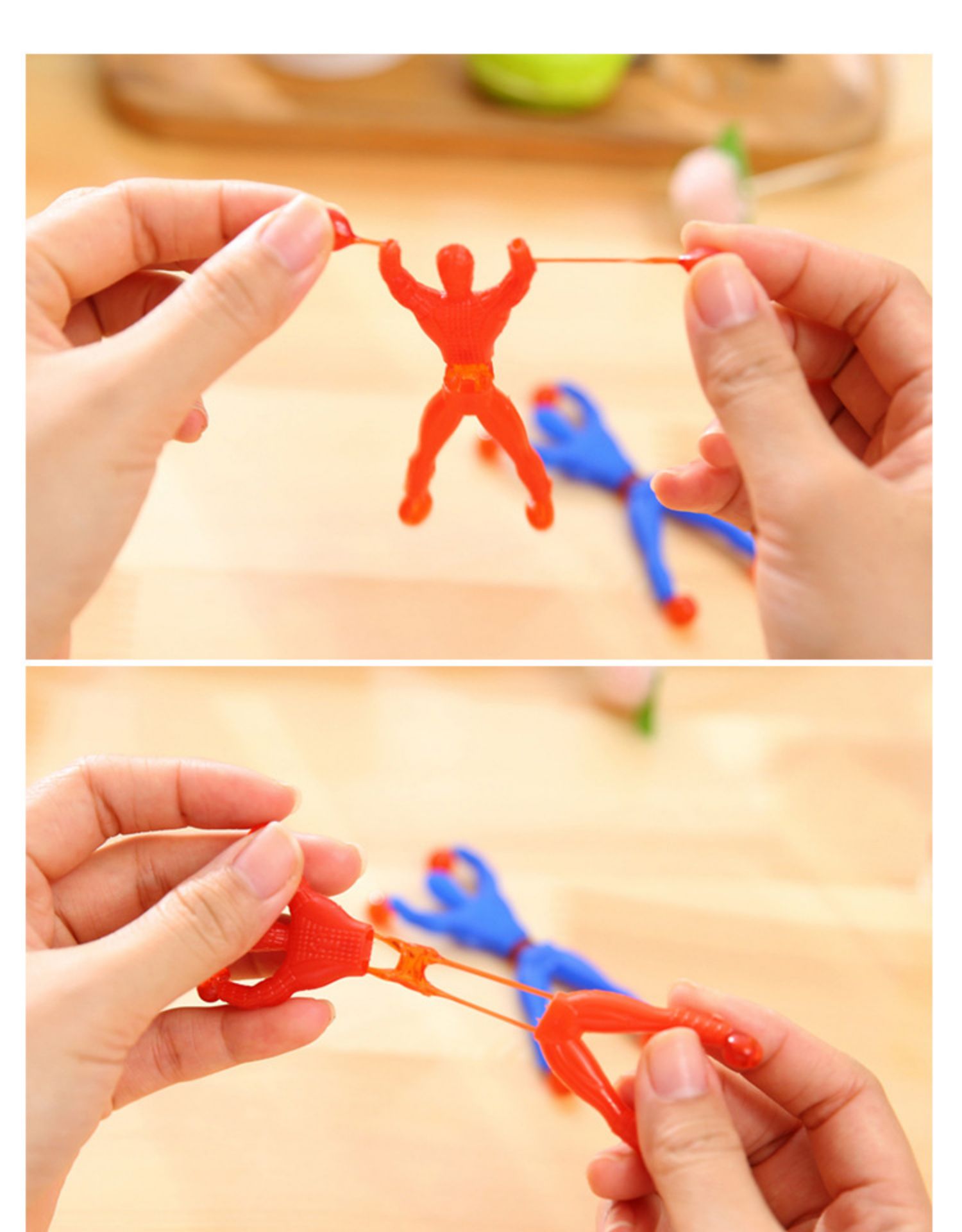 粘粘手掌儿童小玩具小人解压神器捏捏乐发泄男孩爬墙蜘蛛人小粘手 粘