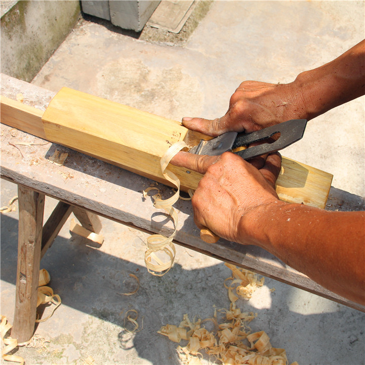 刨可调式镶钢木工鸟刨锉刨木刨子手工黄檀木刀片修整套装五金工具