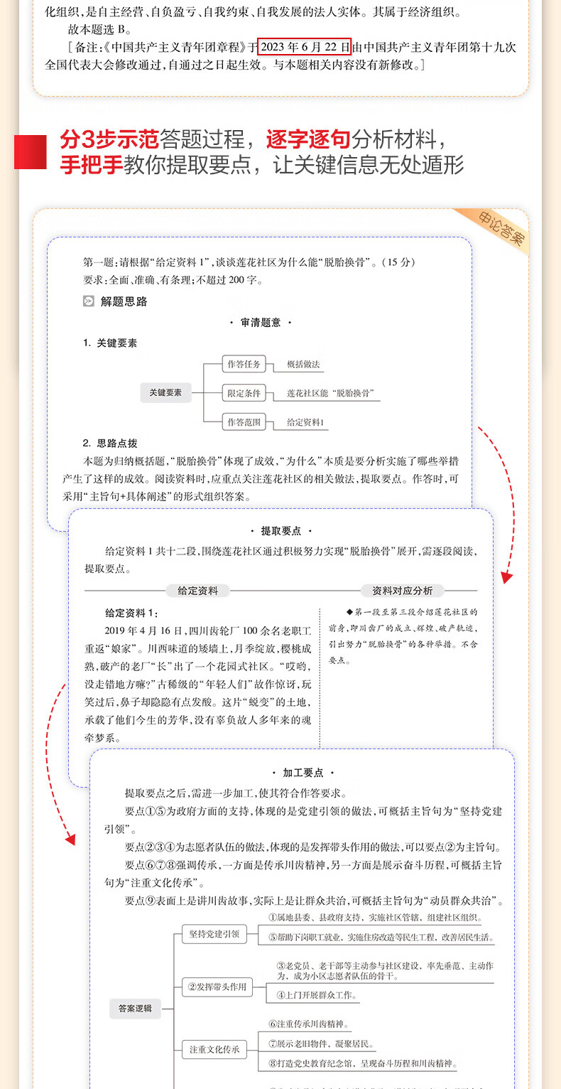 中公教育2025四川省考公务员考试用乡镇申论行测省考4本书教材历年真题试卷题库申论行测乡镇选调生等 四川定向乡镇公务员 省考4本+行测5000题10本+申论100题3本详情图片14