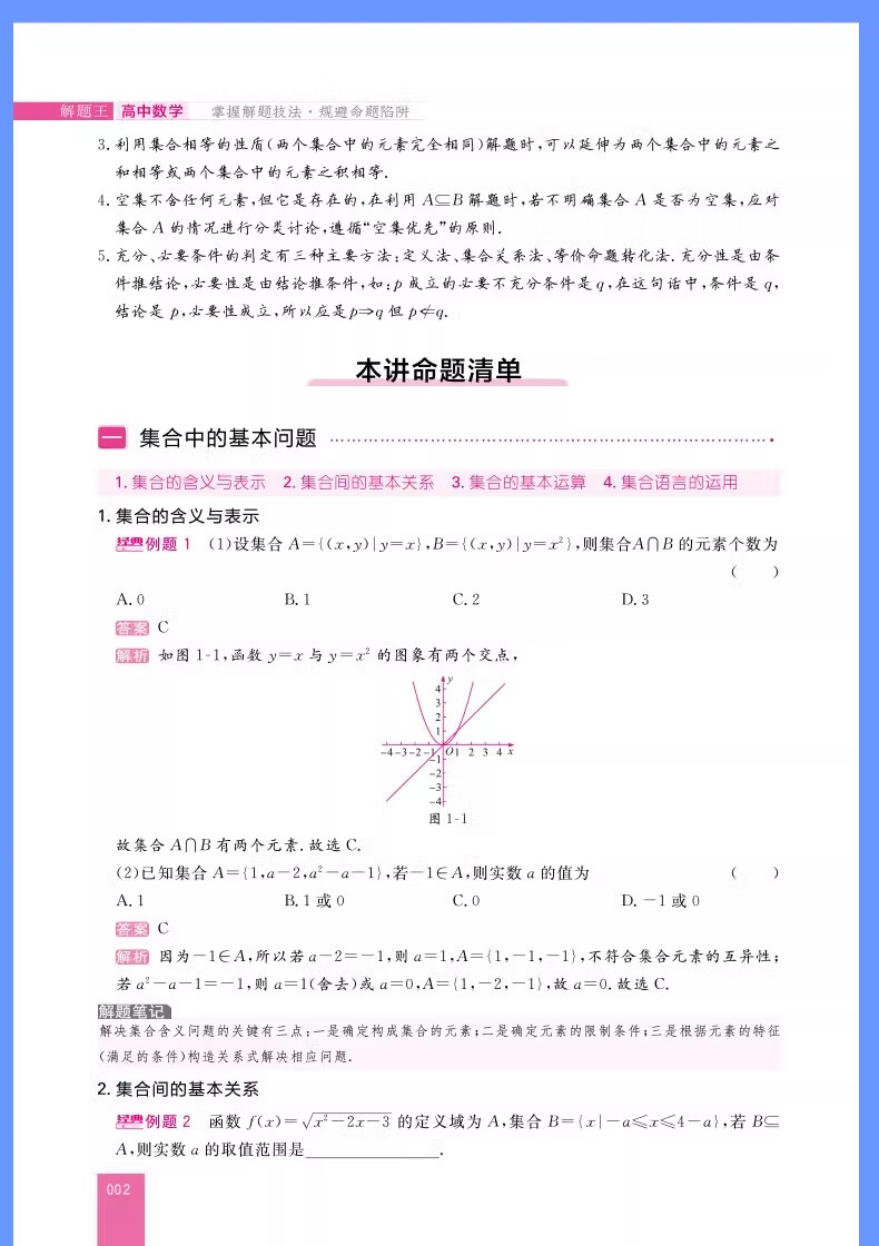 【正版现货】2025新版解题王高中数解题高中数学通用技巧学三年考点全析样题库 物理化学生物解题方法与技巧语文英语知识清单高考必刷题辅导书 高一至高三通用 高中数学【全国通用】详情图片12