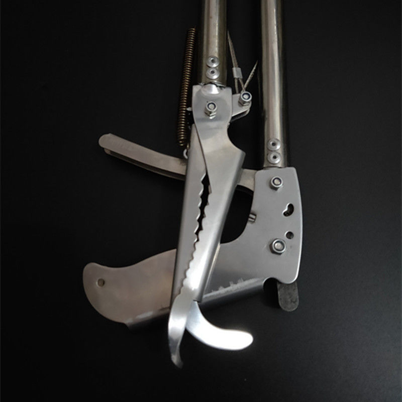 新升级抓蛇钩套夹蛇长钳子加厚直口防滑不锈钢黄鳝夹鳝鱼夹子泥鳅夹蛇