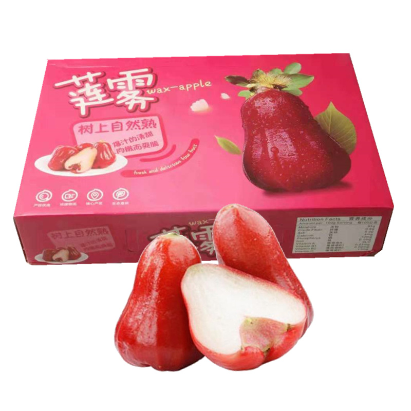 顺丰海南三亚新鲜黑金刚莲雾特产水果热带应季莲雾果孕宝水果5斤大果